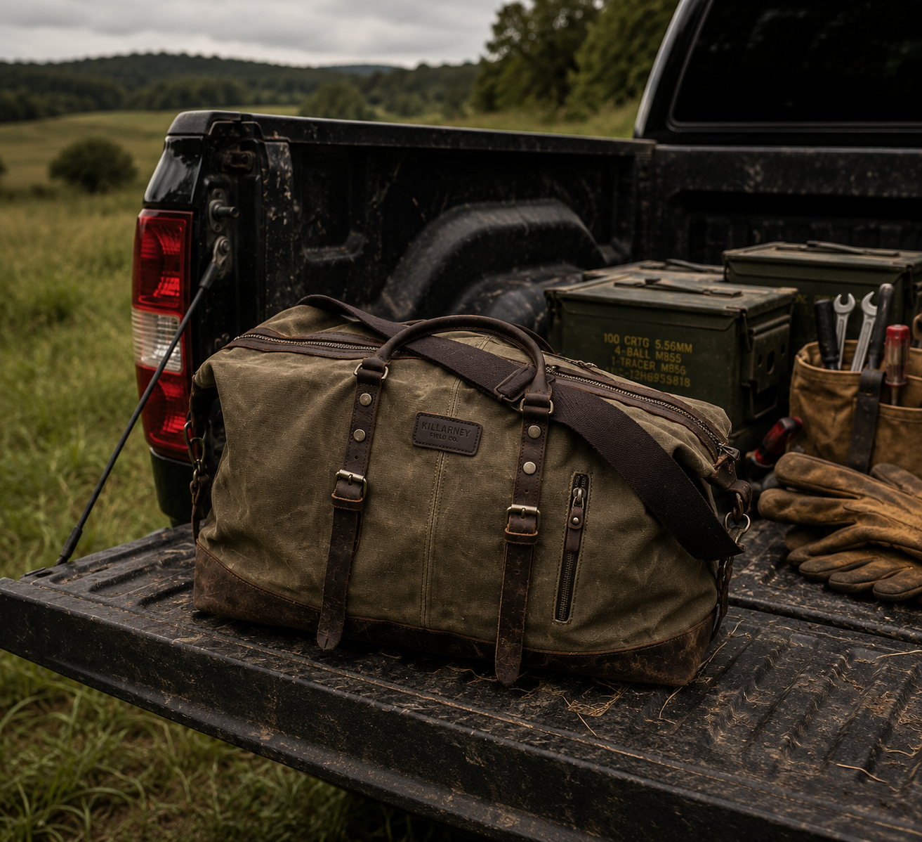 Killarney Canvas Field Bag