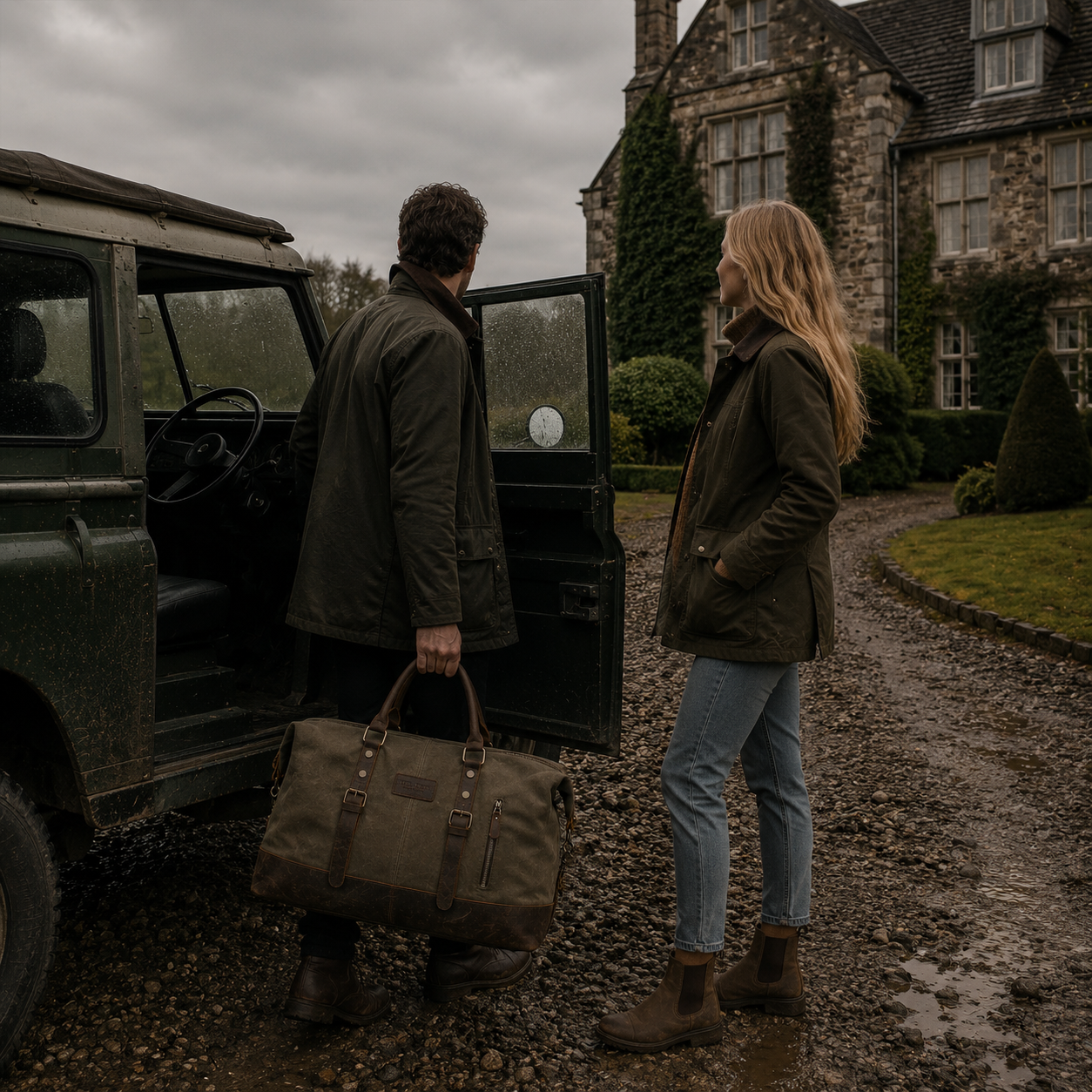 Killarney Canvas Field Bag
