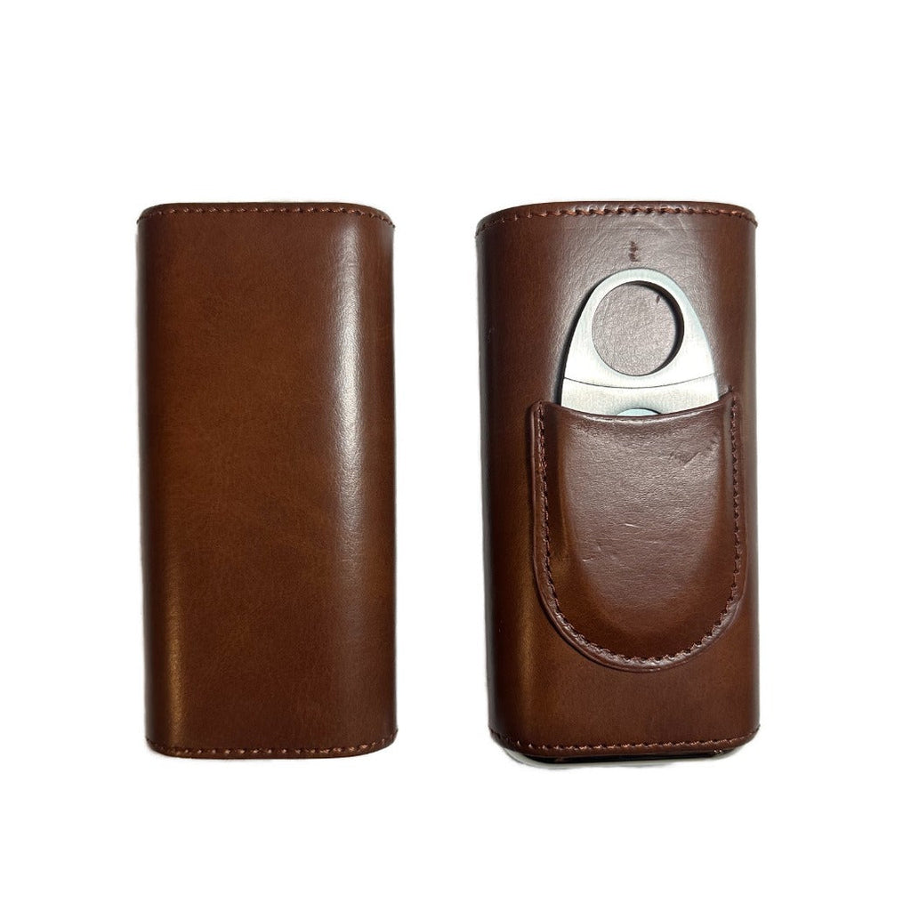 Leather Cigar Travel Sleeve