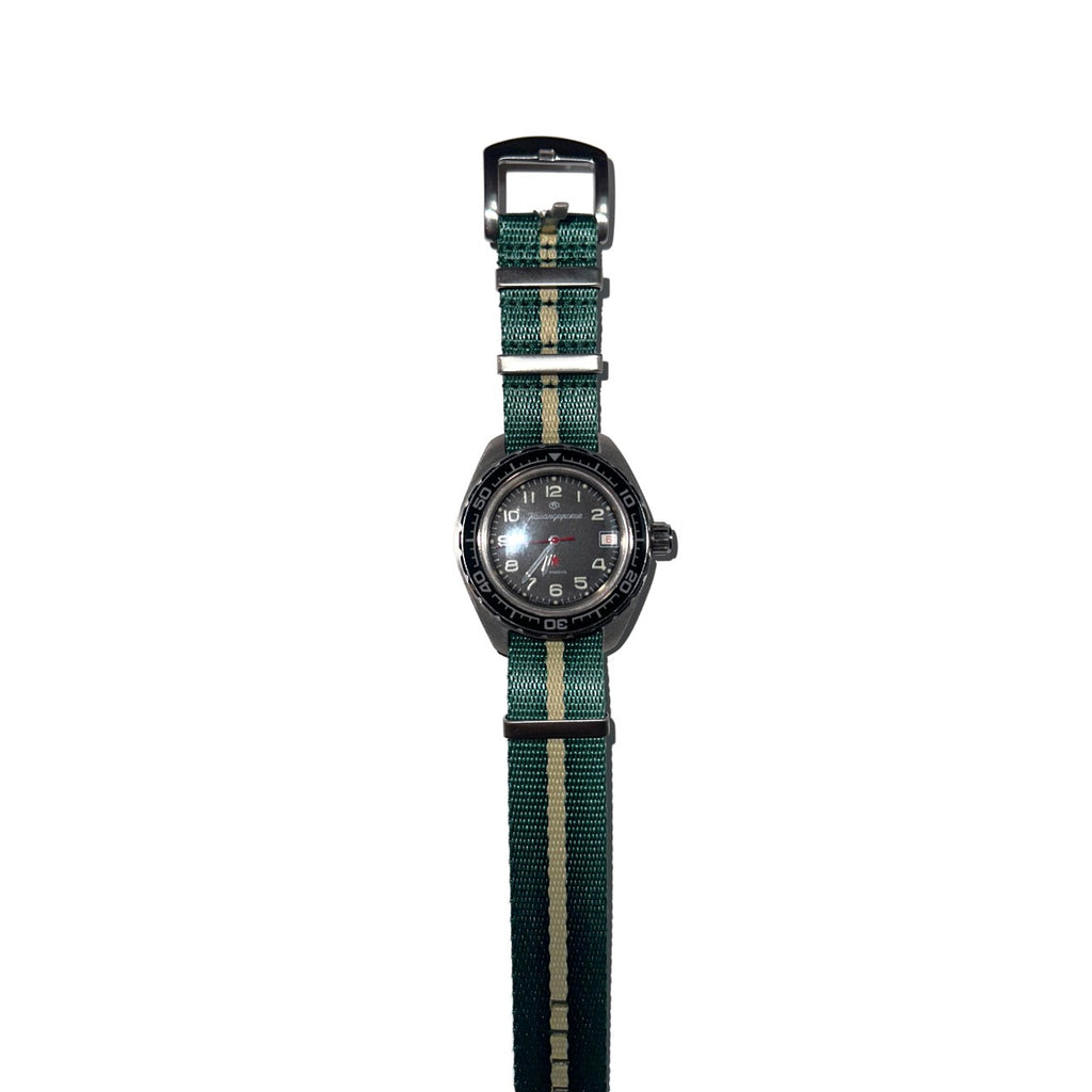 NATO Watch Strap Green Creme 20mm